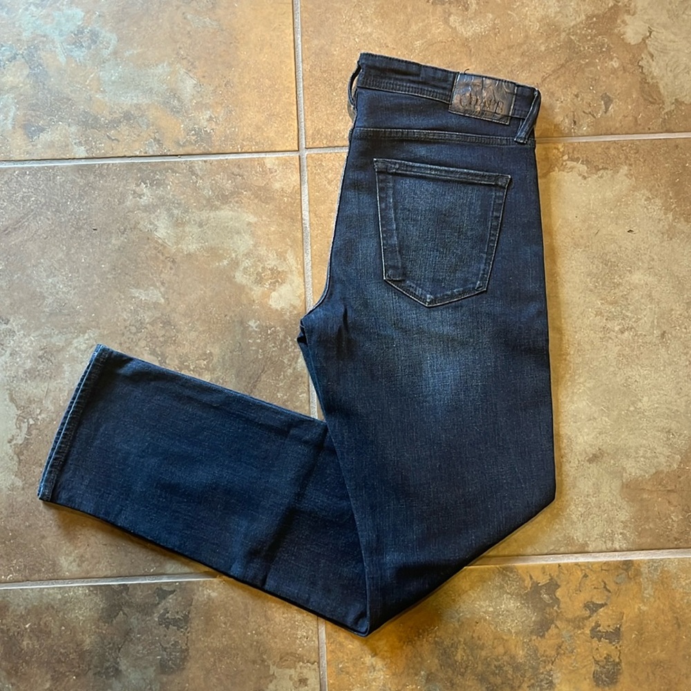 Chaps Ralph Lauren jeans, dark blue, beautiful fading, good condition